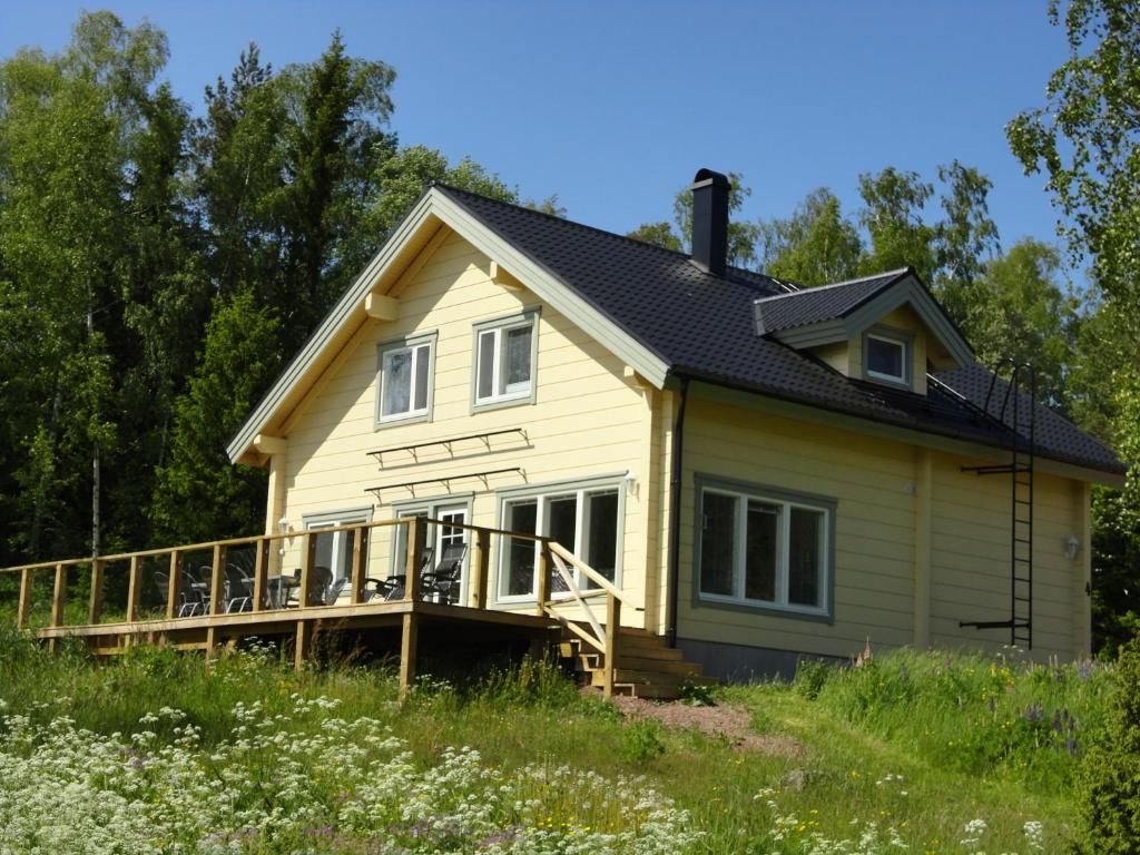 Дома для отпуска Hjortö stockstuga Одкарби-45